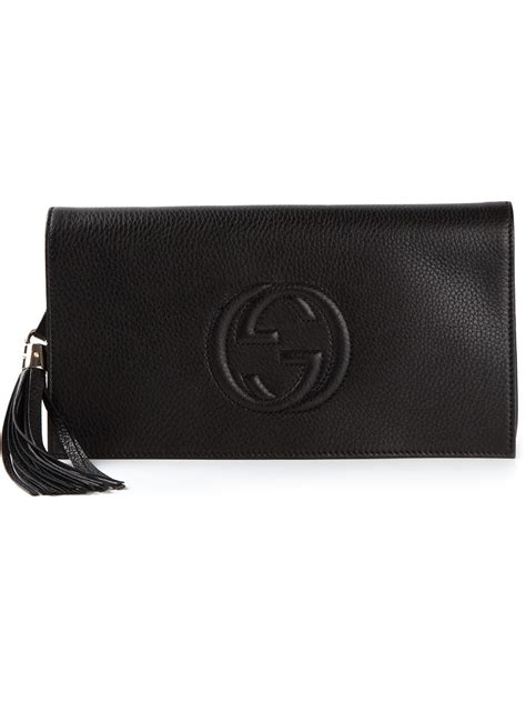 black gucci clutch